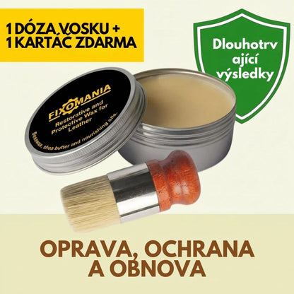 Kožený Vosk — Opravný, Ochranný a Obnovující Vosk, Dlouhotrvající a Účinný